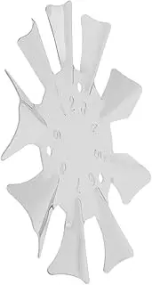 Baluue Stainless Steel Nail Art Template French Nail Edges Trimmer Manicure Accessory Template