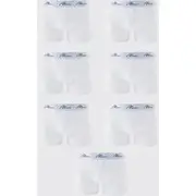 Mens White 7 Pack Man Signature Trunks