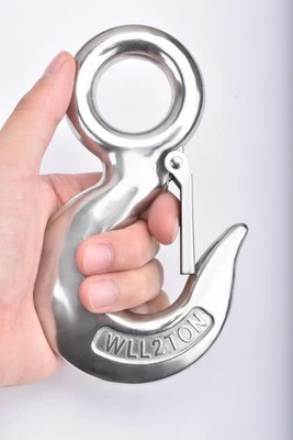 Grab Hooks,2T Crane Scale,Slip Hooks,Stainless Steel Heavy Duty Lifting Hook ...