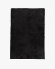 120' x 185' | Machine Washable Runner Rug | Kid & Pet Friendly | Indoor Rug | Ink Black Plush Rug | Ruggable