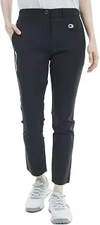 [Champion] CW-ZG205 Women's Golf Long Pants with Script Logo, Stretch, Water Repellent, Electrostatic Care