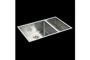 BRIENZ Stainless Steel Kitchen Sink - 715mm 1 1/2 Bowl Round Corners - Under/Top Mount