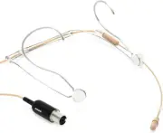 Shure DuraPlex Omnidirectional Headset Microphone, LEMO Connector, Black...