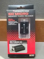 Stealth Cam Triple Connection SD MICRO Memory Card Reader Android/IOS STC-DDMCR