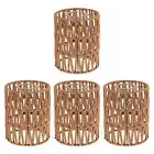 Pendant Lamp Shade Light Fixture Shade Retro Style Woven Pendant Lampshade for