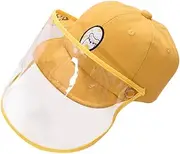 [TOBBOMEY] Hats for Anti-Droplets Hats for Caps Sun Hat Sun Protection Bucket Hat Hat for Sun Hat Hats Summer Hat Cap Yellow