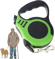 Retractable Dog Walking Leads,Heavy Duty Automatic Traction Rope | Hook Design Dog Retractor for Hiking, Sports, Camping
