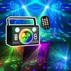 LED Stage Lights, Pro Strobe Disco Ball Lights, Sound Activated, Party Atmospher