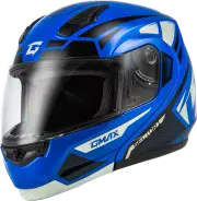 GMAX M1043976 MD-04 SECTOR HELMET BLUE/BLACK LG