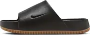 [Nike] Calm Men's Slides (FD4116-003, Black/Gum Medium Brown/Black)