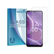 2 Pack MEZON Nokia G42 5G Clear Tempered Glass Screen Protectors