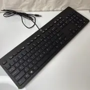 HP KU-1469 USB Wired Keyboard – Black QWERTY PC Replacement