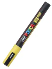 POSCA PC 3M Paint Marker Glitter Yellow