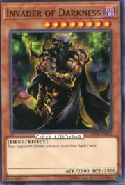 3 X YU-GI-OH INVADER OF DARKNESS PROMO COMMON MINT OP08-EN013
