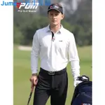 P高爾夫男裝長袖T恤男秋冬季衣服GOLF運動上衣服裝POLO衫G8 高爾夫球衣 運動服