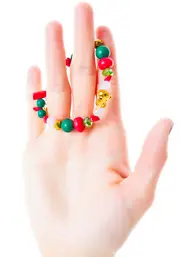 [Joyrich] x Giza Dinosaur Stegosaurus Micro Beaded Bracelet
