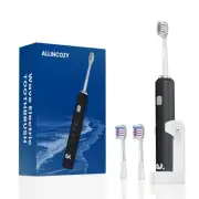 New Wave Oscillating Electric Toothbrush, Vibrating Wave Oral Brush, IPX7 Wat...
