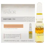 Refine RX Glow Bi-Phase Ampoules by Babor for Women - 3 x 1 ml Serum