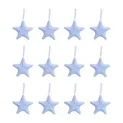 12x LVD Ceramic Hanging Starfish Living Room Ornament X-mas Decor 8x8cm Tidal
