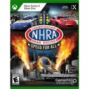 Game Mill NHRA: Speed for All for Xbox One & Xbox Series X [VIDEOGAMES] Xbox One, Xbox Series X USA import