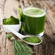 Barley Grass Organic Powder (Hordeum vulgare) - Balance Blood Sugar Levels - Super Duper Foods -Where Happy and Healthy Make Love (125g/4.4oz)