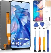 for Samsung Galaxy A03 core Screen Replacement for SM-A032M/DS LCD Display for Samsung A03 core Digitizer Touch Screen Assembly with Tools
