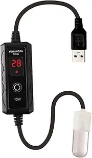 Generic Aquarium Heater Used for Less Than 1 Gallons Small Tank Heater for Fighting, 10W