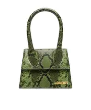 Jacquemus Le Chiquito Moyen Signature Handbag One size green