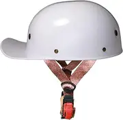 DOT Approved Vintage Motorcycle Half Helmet Open-Face Motor Helmets, Retro Half Helmet Fashion Baseball Cap Helmet Scooter Moped Cap for Adults Men Women M~XXL 53~64CM