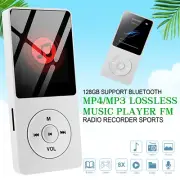 128GB Support Bluetooth MP4/MP3 Lossless Music Player FM Radio Recorder Sport BY