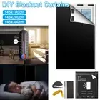 Window Shades DIY Blackout Curtains Portable Blackout Blinds Waterproof