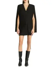 [Sass & Bide] Solene Cape in Black