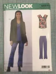NEW LOOK by Simplicity Pattern N6645 Misses Tops, Pants, Sizes 10-22