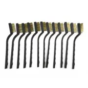 Mini Wire Stainless Steel Cleaning Brushes Rust Remover Removal Tools 12Pcs/set