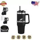 NFL Team Logo Insulated Tumbler - 40oz Eagles Design for Active Lifestyles