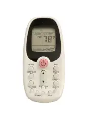 Ductless Mini Split Remote Control For Midea A/C and HP systems - Fahrenheit