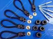 Bungee Loops Fitting Kit 100mm 5 pk - 4WD Bunji Tonneau Ute Marine Repair Loop