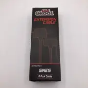 Old Skool SNES 6 Foot Controller Extension Cable Super Nintendo NEW IN BOX