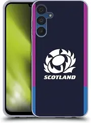 Head Case Designs Officially Licensed Scotland Rugby Home Crest Kit 2021/22 Soft Gel Case Compatible with Samsung Galaxy A15