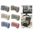 Back Cushion for Desk Chair Curved Design Throw Pillow Breathable Back Rest