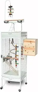 Bird Cage Transparent Acrylic Bird Cage Big Villa Parakeet Breeding Cage Gray Parrot Cage Household Small Birds Such as Pigeon Canaries Bird Cages