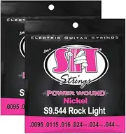 S.I.T. Strings S9.544 Rock Light Nickel Power Wound Electric Guitar Strings - 2 Sets
