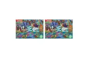 2x 100pc eeBoo Jigsaw Puzzle Planet Earth 45x68cm Kids Child Learning Game 5+