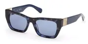 Max & Co. MO0124 55V Women’s Sunglasses Tortoiseshell Size 53