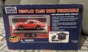 Model Maker Display Case With Turntable For Animated Model Display 1:24 Scale