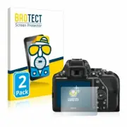 Nikon D3500 , 2 x BROTECT® Matte Screen Protector, anti-glare, hard-coated