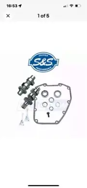 S&S Cycle 106-4382 585G Chain Drive Camshaft Kit for Engine Valve Train au