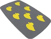 SafeLand Patented Non-Slip Bath, Tub, Baby Mat, TPR Material, Eco-Friendly, Non-PVC, Color Combo, Machine Washable, No-Odor, with Powerful Gripping Suction Cups, Duck-254 (16"x27")