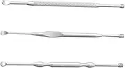BUTIFULSIC 3Pcs Stainless Steel Ear Wax Removal Tool Sturdy Ear Spoon for Safe and Ear Cleaning Professional Ear Scoop for Daily and Travel Use Silver
