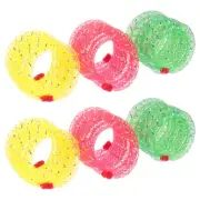 6 Pcs Toys Kitten Teaser Springs Cat Plaything